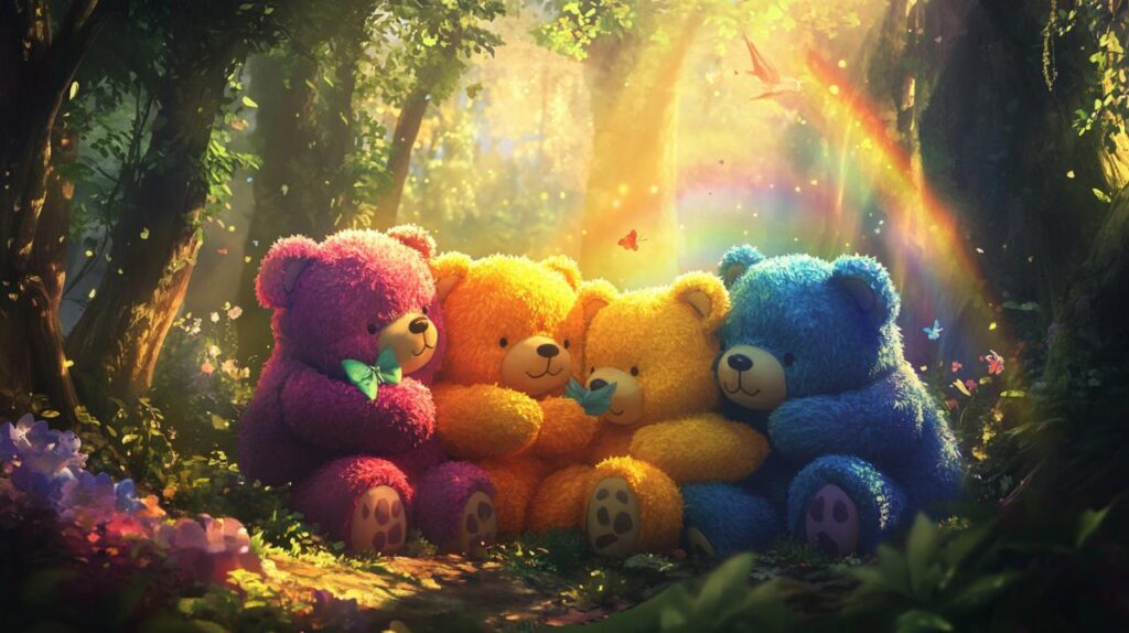 Osos Amorosos, cuando los necesitas, ¡dan abrazos grandes!: El poder sanador del contacto emocional